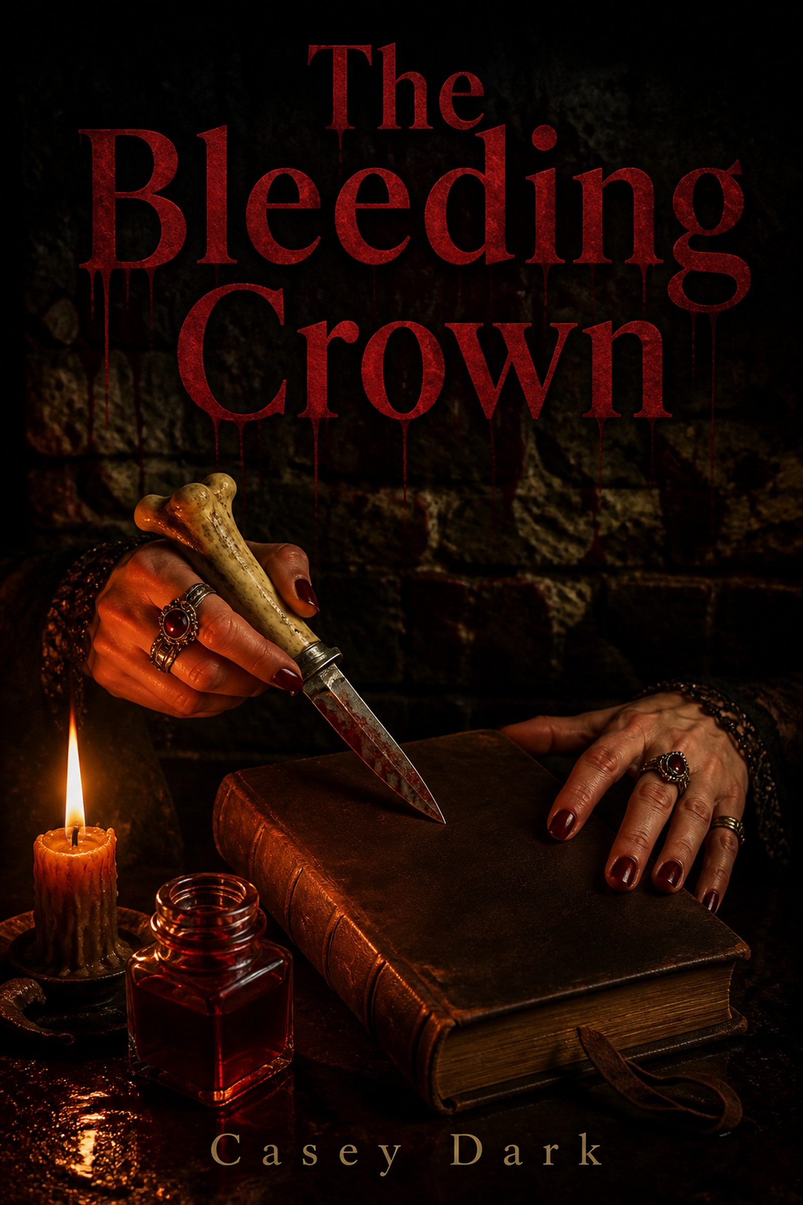 Cover of The Bleeding Crown